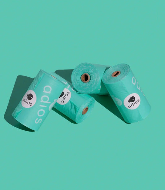 ADIOS Poo Bags Loose - Poo Bags - The Dotty Dog Co