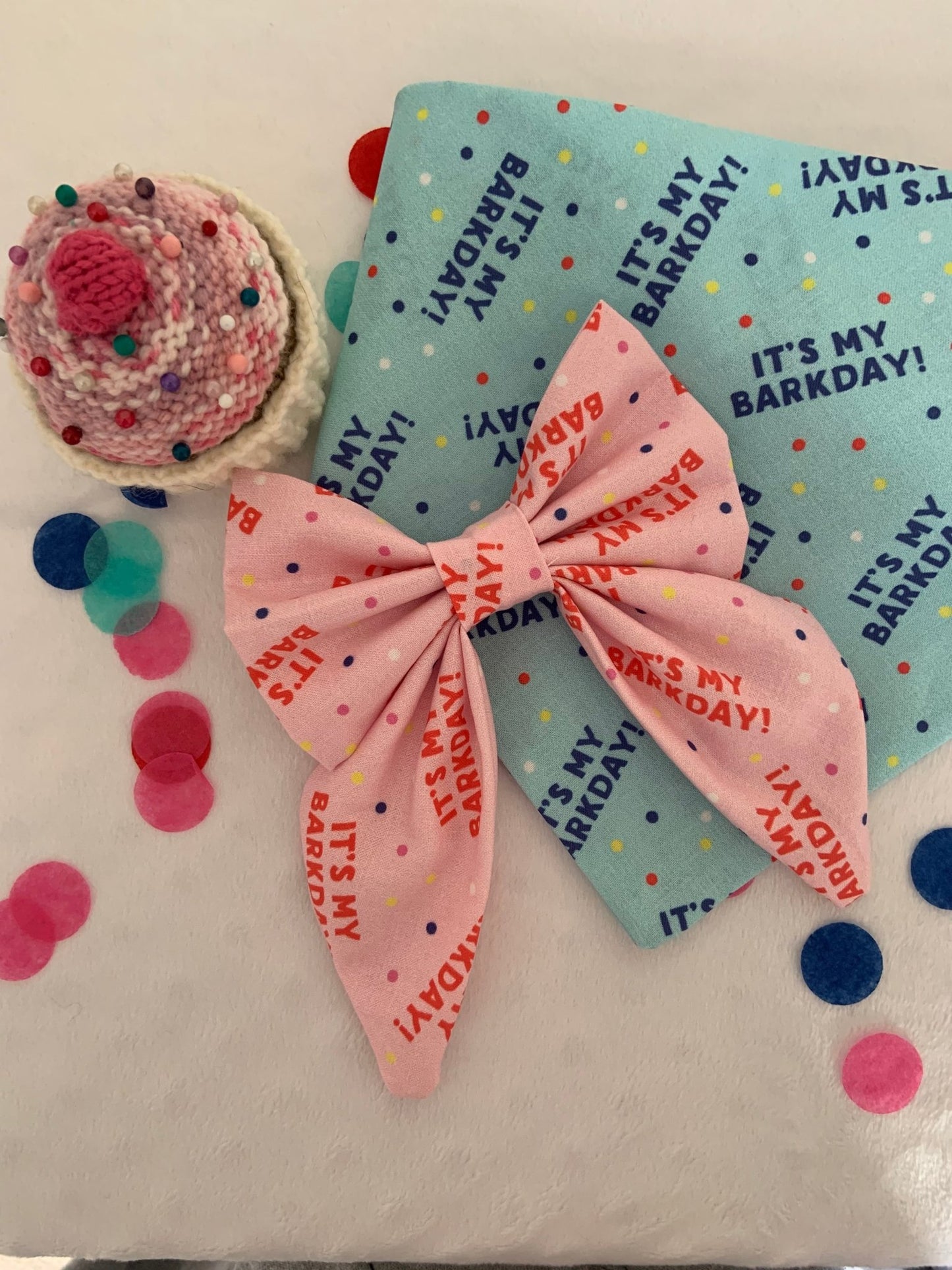 “Barkday” Bandanas - “Barkday” - The Dotty Dog Co