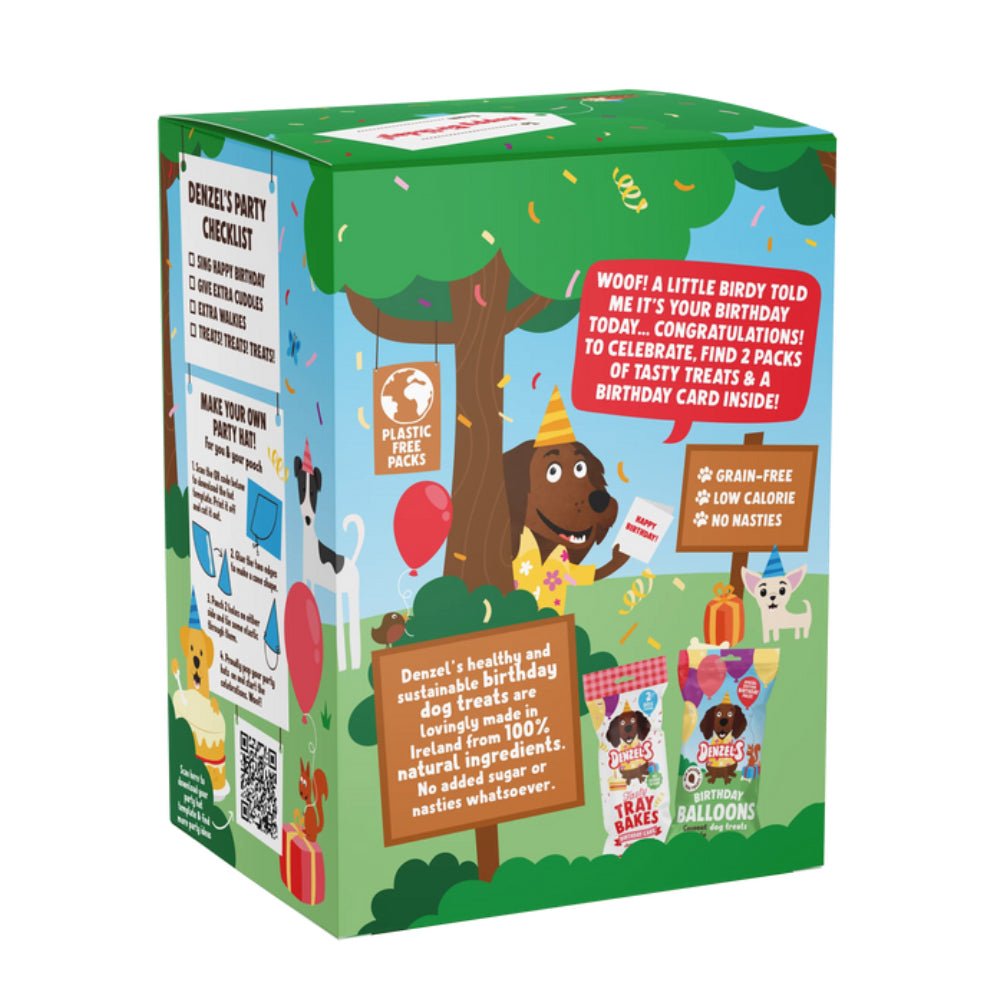 Denzel’s Birthday Gift Box & Card - The Dotty Dog Co