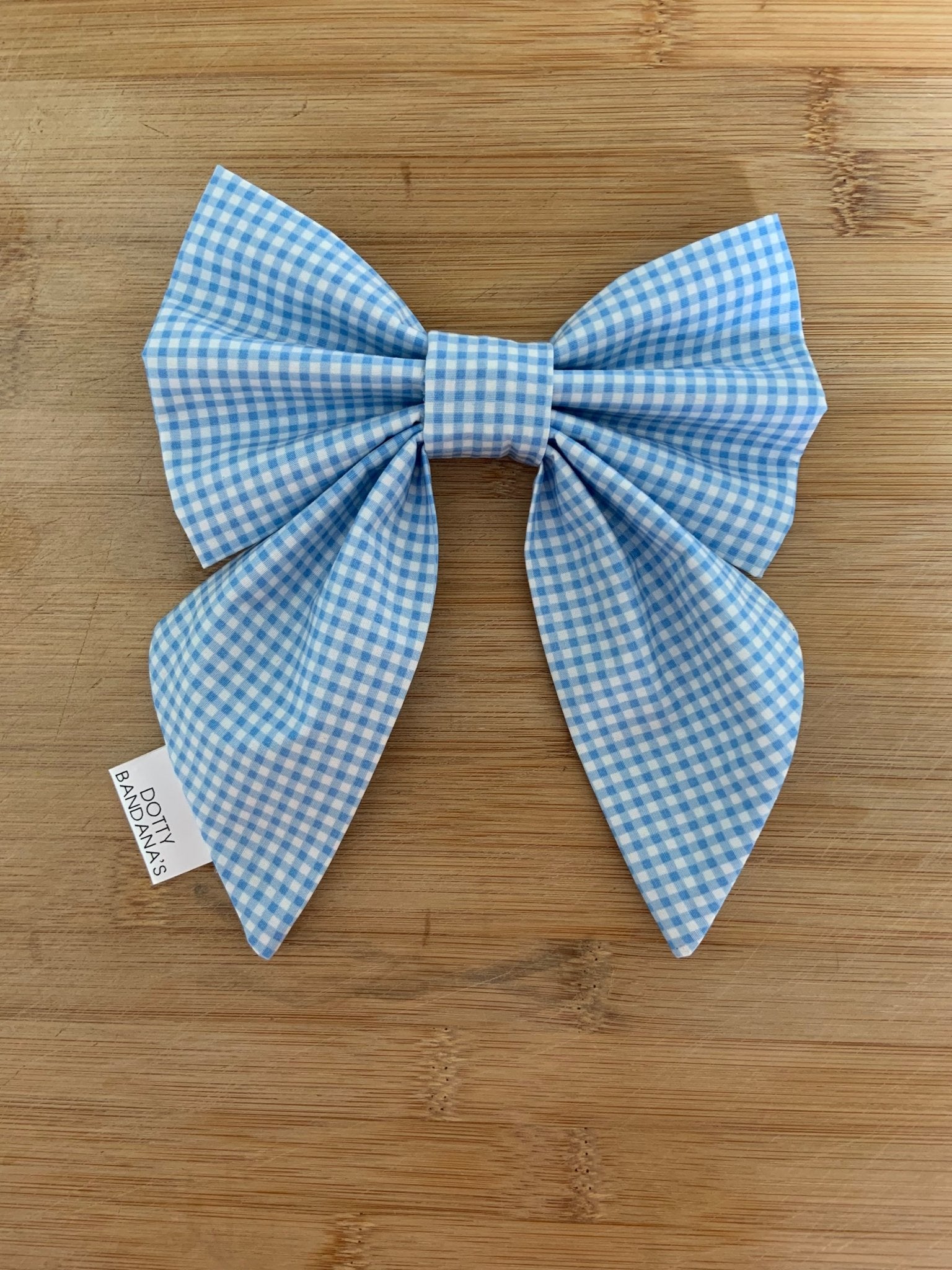 Gimmie Gingham Blue - The Dotty Dog Co