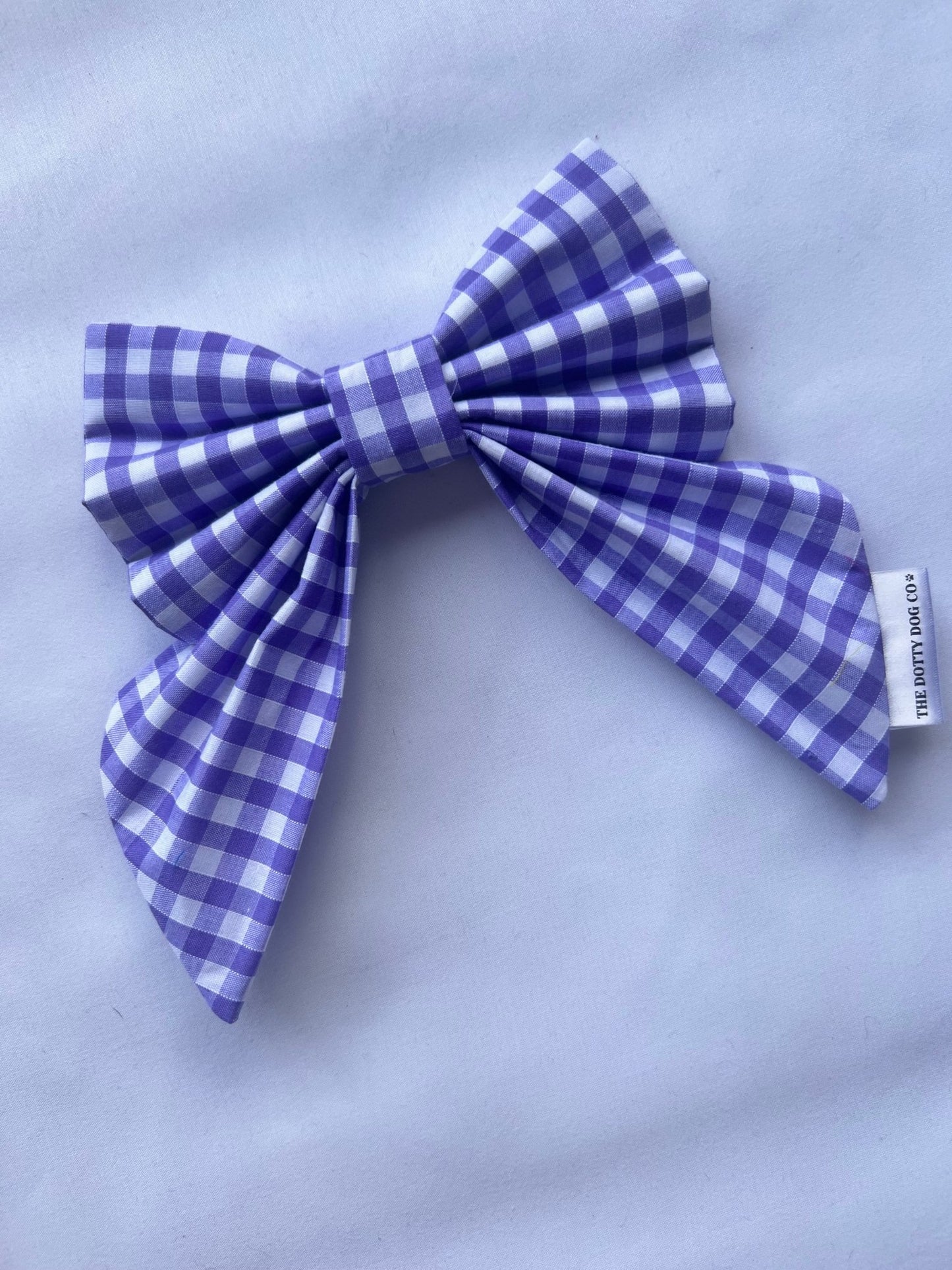 Gimmie Gingham Purple - The Dotty Dog Co