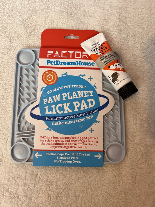 Lick Pad and Luxury Paste Bundle - The Dotty Dog Co