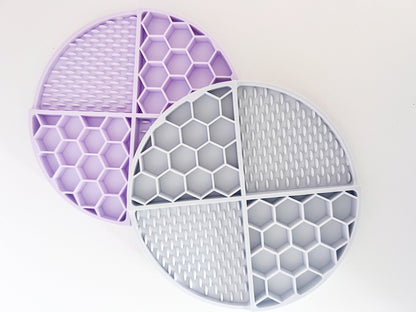 Pastel Hexagon Lick Mat - The Dotty Dog Co