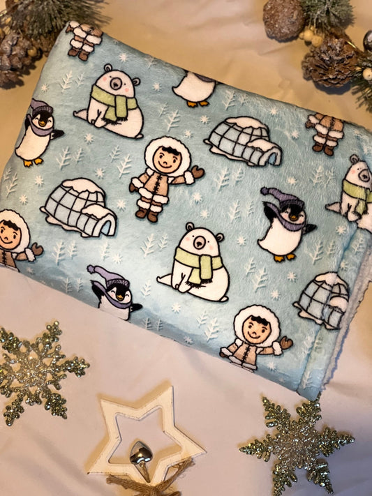 Snow Much Fun Blanket - The Dotty Dog Co
